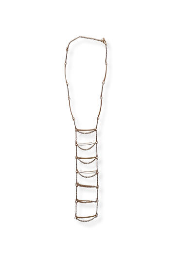 Chutes & Ladders | sterling silver necklace