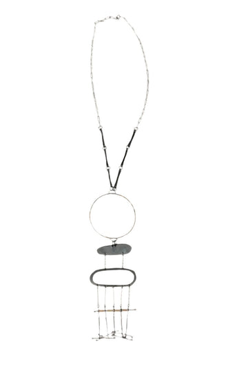 Reverie | mixed metals 24" necklace